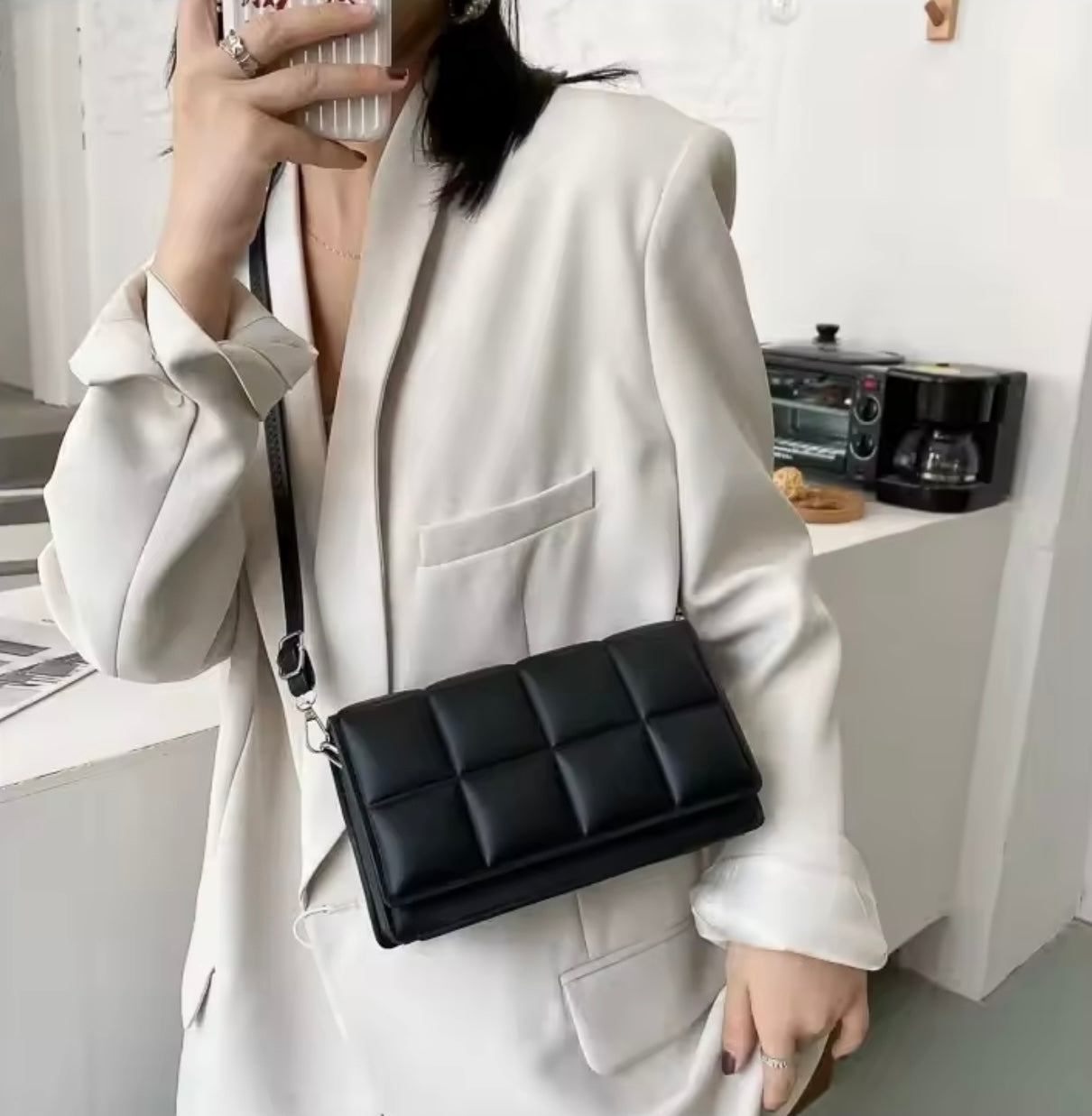 Luxury Quilted Chain Shoulder Bag