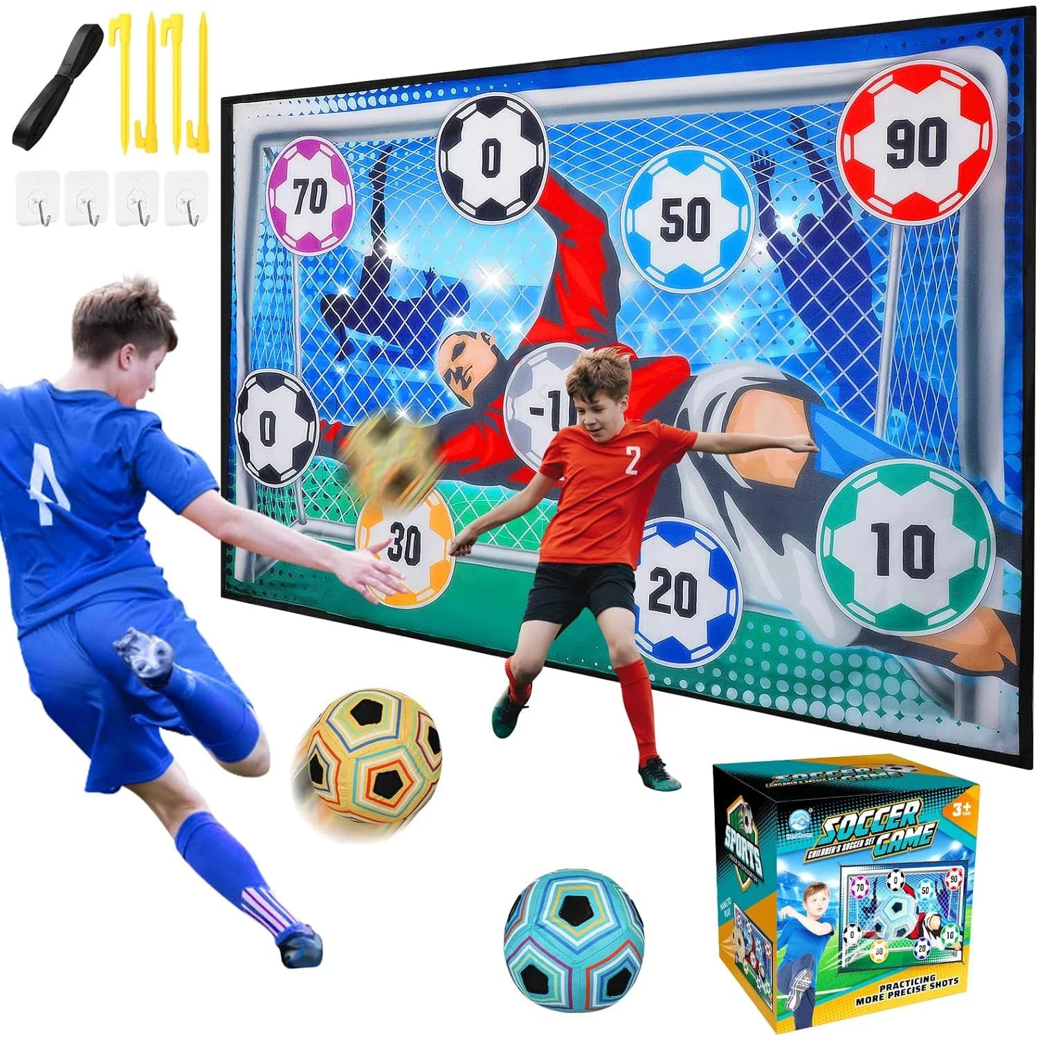 Velcro Soccer Target Game