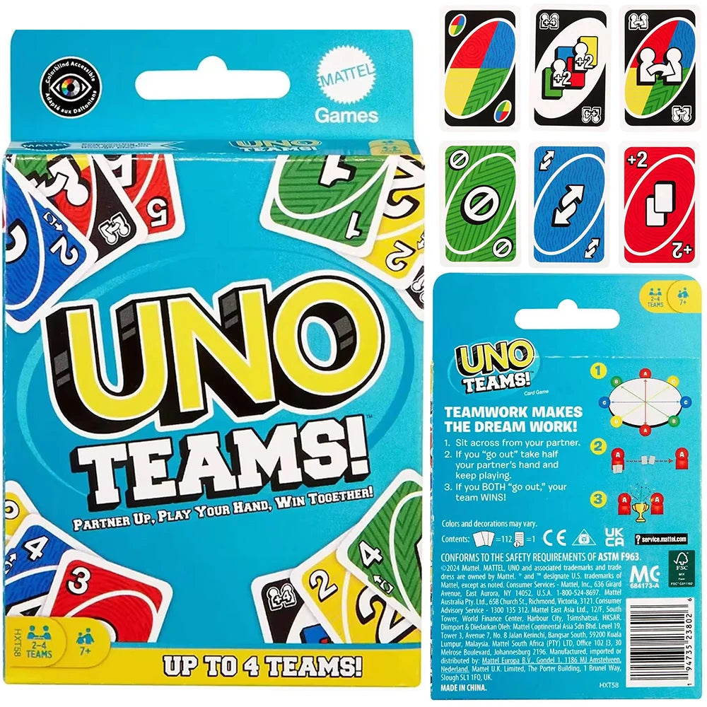 UNO TEAMS! – The Ultimate Team-Based Party Card Game