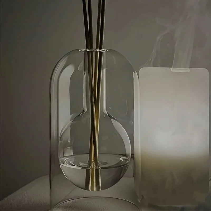 Elegant Glass Aromatherapy Diffuser Bottle