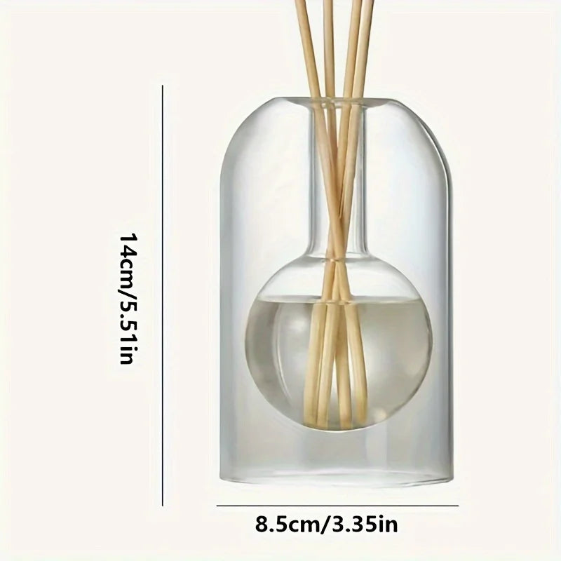 Elegant Glass Aromatherapy Diffuser Bottle