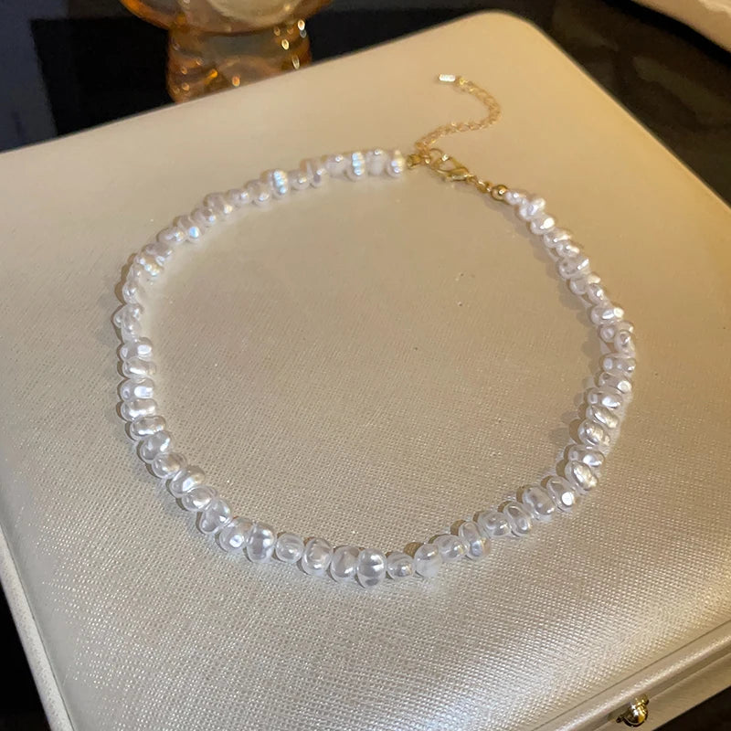 Baroque Pearl Choker