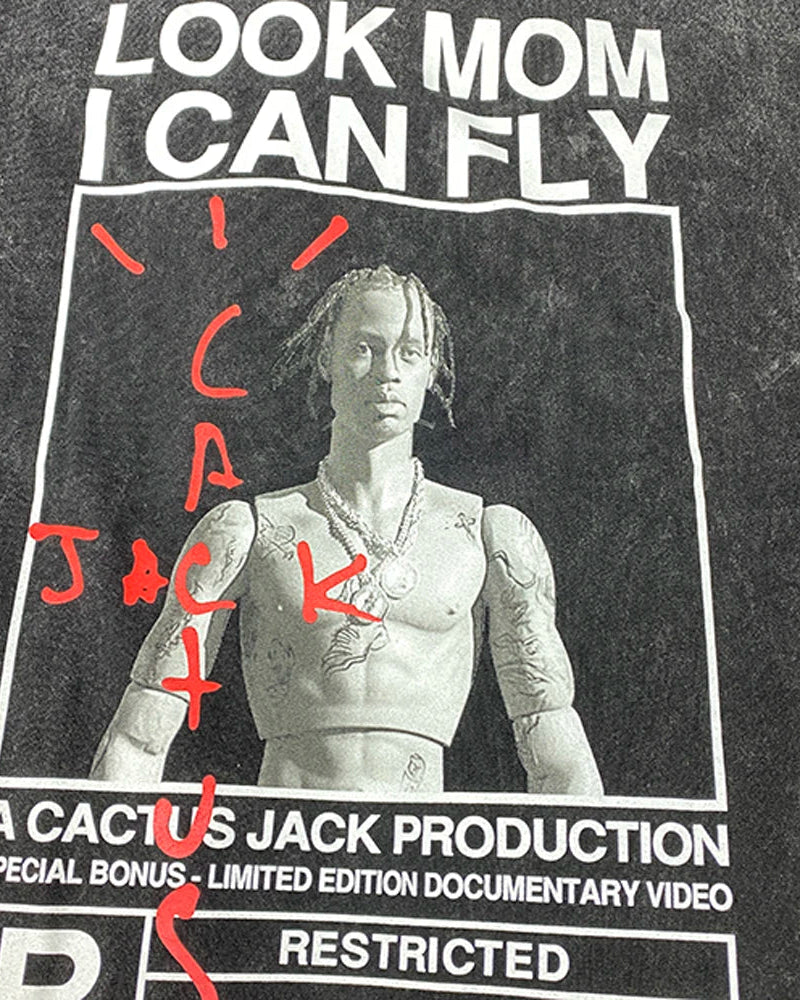 Cactus Jack Oversized Streetwear Tee